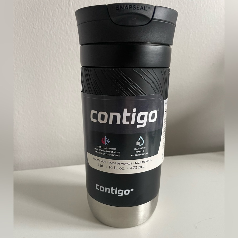 NWT 16oz Contigo Byron 2.0 Snapseal Insulated Travel Mug